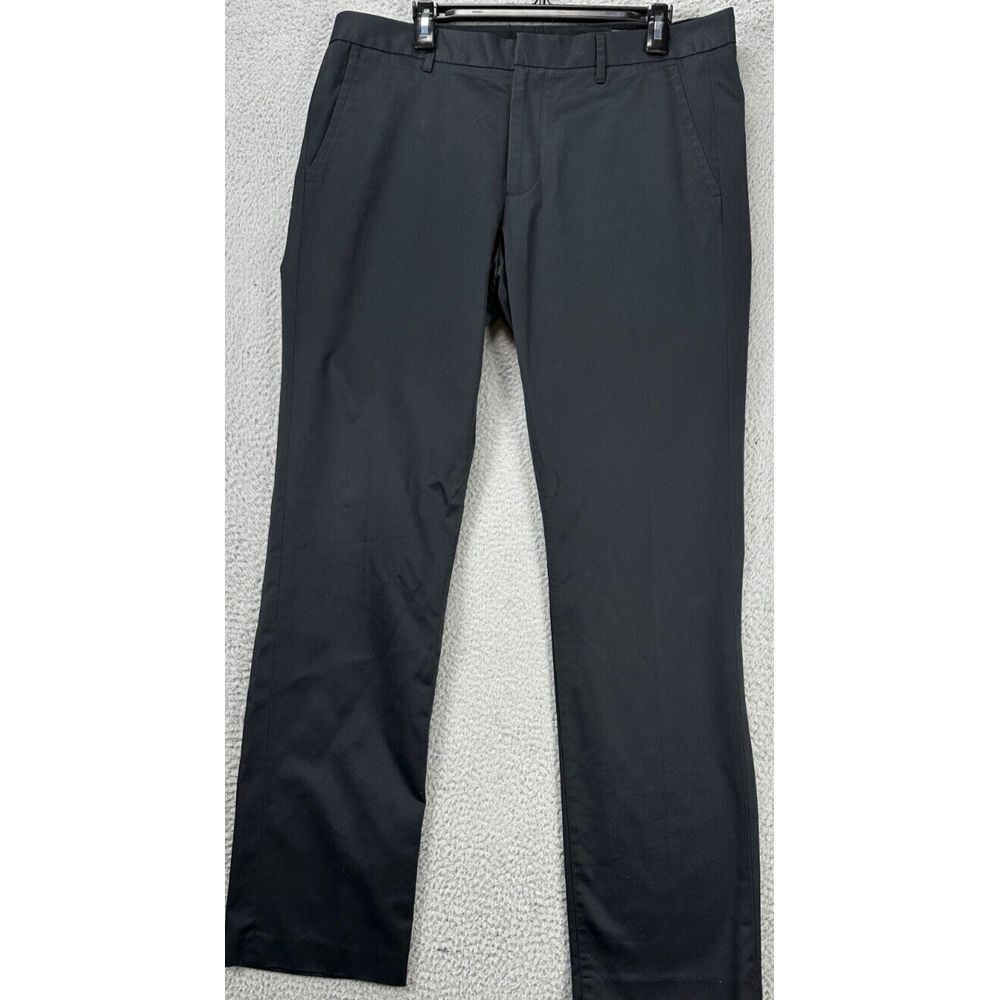 Bonobos Black Chinos Straight Leg Cotton